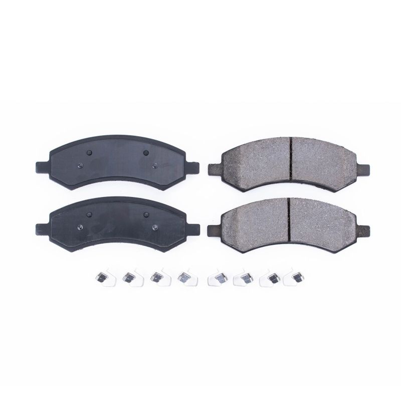 PSB Z17 Evolution Brake Pads - Power Stop 2018 Jeep Wrangler JK Front Z17 Evolution Ceramic Brake Pads