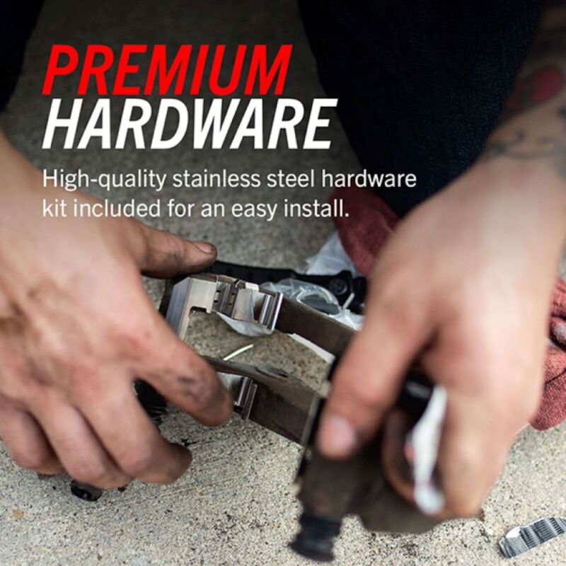 PSB Z17 Evolution Brake Pads - Power Stop 10-17 BMW 535i GT Rear Z17 Evolution Ceramic Brake Pads w/Hardware