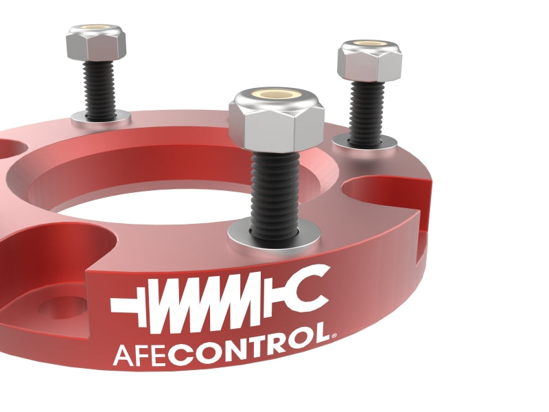 AFE Leveling Springs - aFe 24-25 Toyota Tacoma CONTROL 1.5in Leveling Kit - Red