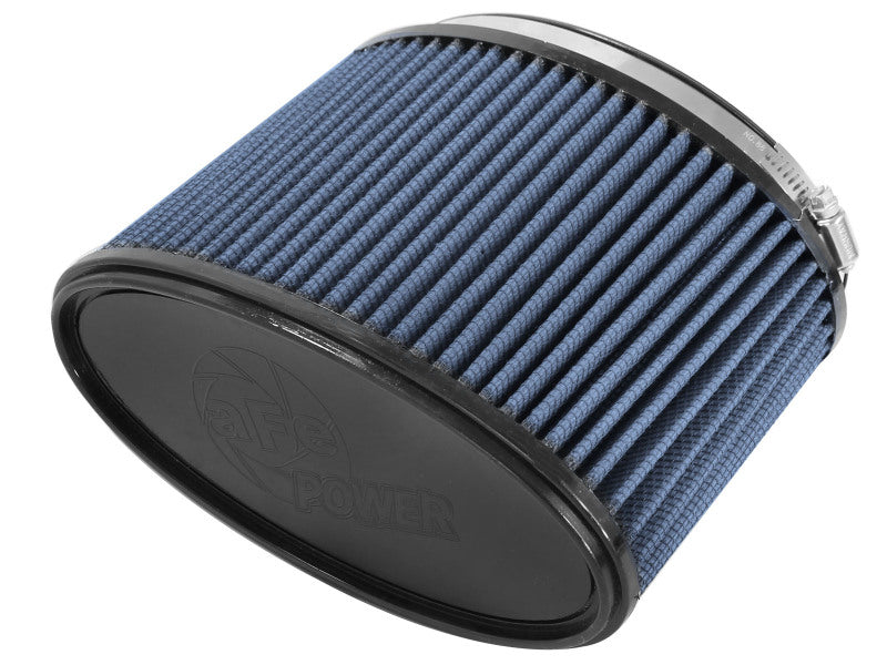 AFE Universal Pro-5 R Filter - aFe MagnumFLOW Pro 5R Universal Air Filter (7X3) F x (8-1/4 x 4-1/4) B x (8-1/4 x 4-1/4) T x 5 H