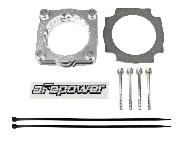 AFE Silver Bullet TBS CARB Approved - aFe Silver Bullet Throttle Body Spacer 12-15 BMW 328i (F30) L4-2.0L N20/N26