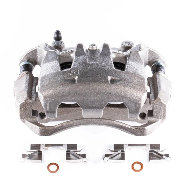 PSB Autospecialty Caliper - Power Stop 11-13 Nissan Leaf Front Right Autospecialty Caliper w/Bracket