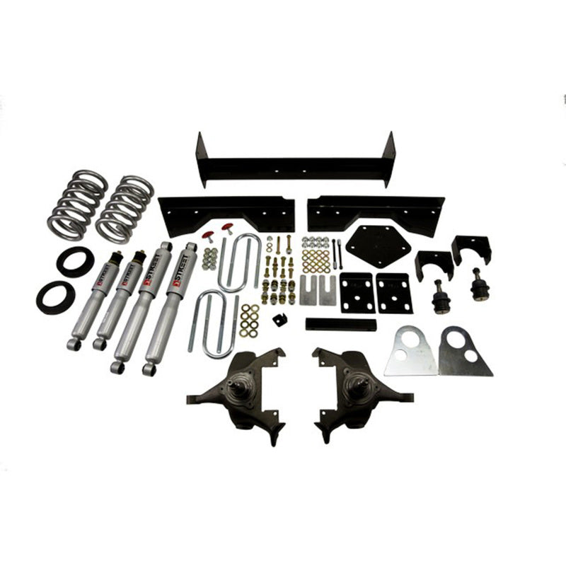 BT Lower Kit w SP Shocks - Belltech LOWERING KIT WITH SP SHOCKS