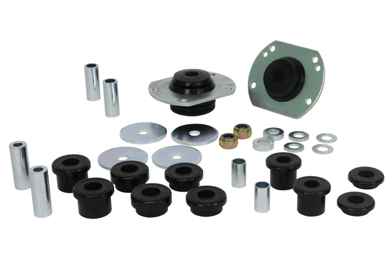 WL Bushings - Control Arm - Whiteline 9/97-8/06 Chev Lumina/04-8/06 Pont GTO Front MacPherson Control Arm/Radius/Strut Rod Kit