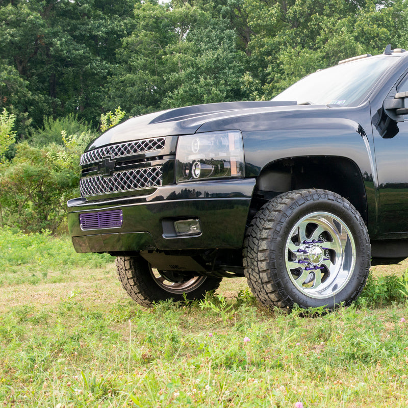 WCF Bumper Grilles - Wehrli 11-14 Chevrolet Silverado 2500/3500 HD / Duramax LML Bumper Grille - Fine Texture Black