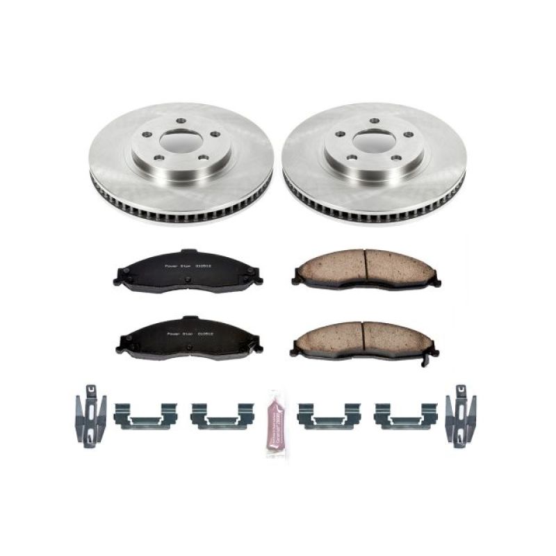 PSB Autospecialty Kit - Power Stop 98-02 Chevrolet Camaro Front Autospecialty Brake Kit