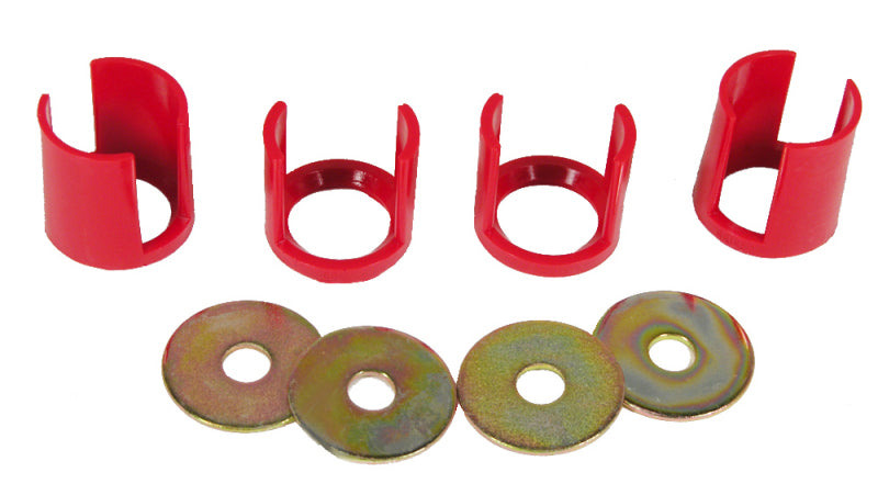 PRO Control Arm Bushings - Red - Prothane 60+ Jaguar MKI/MKII Upper Front or Rear Torque Arm Bushings - Red