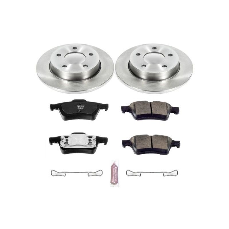PSB Autospecialty Kit - Power Stop 04-05 Mazda 3 Rear Autospecialty Brake Kit