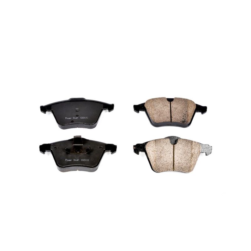 PSB Z16 Evolution Brake Pads - Power Stop 15-17 Volvo S60 Front Z16 Evolution Ceramic Brake Pads