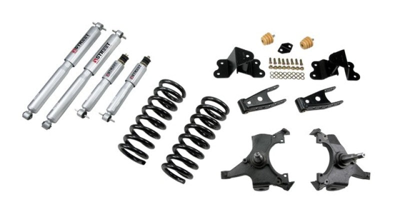BT Lower Kit w SP Shocks - Belltech LOWERING KIT WITH SP SHOCKS