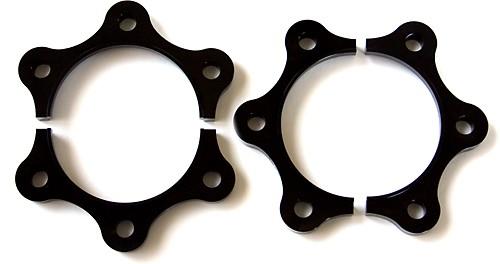 BX Half Shaft Spacers - BLOX Honda S2000 Racing Half Shaft Spacers - Black (Recommended for vehicles lowered 1.25in or more)