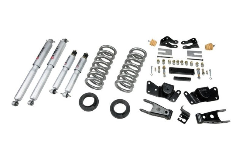 BT Lower Kit w SP Shocks - Belltech LOWERING KIT WITH SP SHOCKS