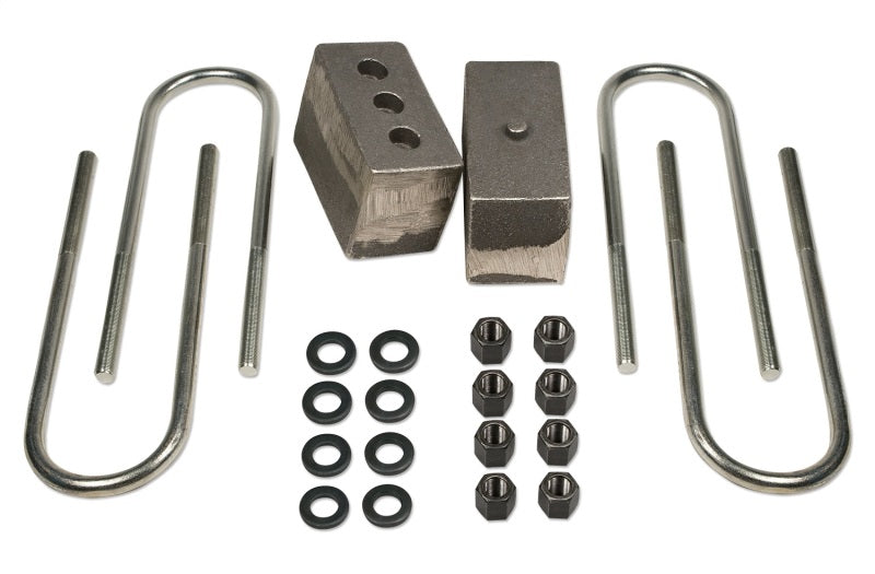 TUF Rear Block Kits - Tuff Country 03-12 Dodge Ram 3500 4wd (w/3.5in Rear axle) 4in Rear Block & U-Bolt Kit