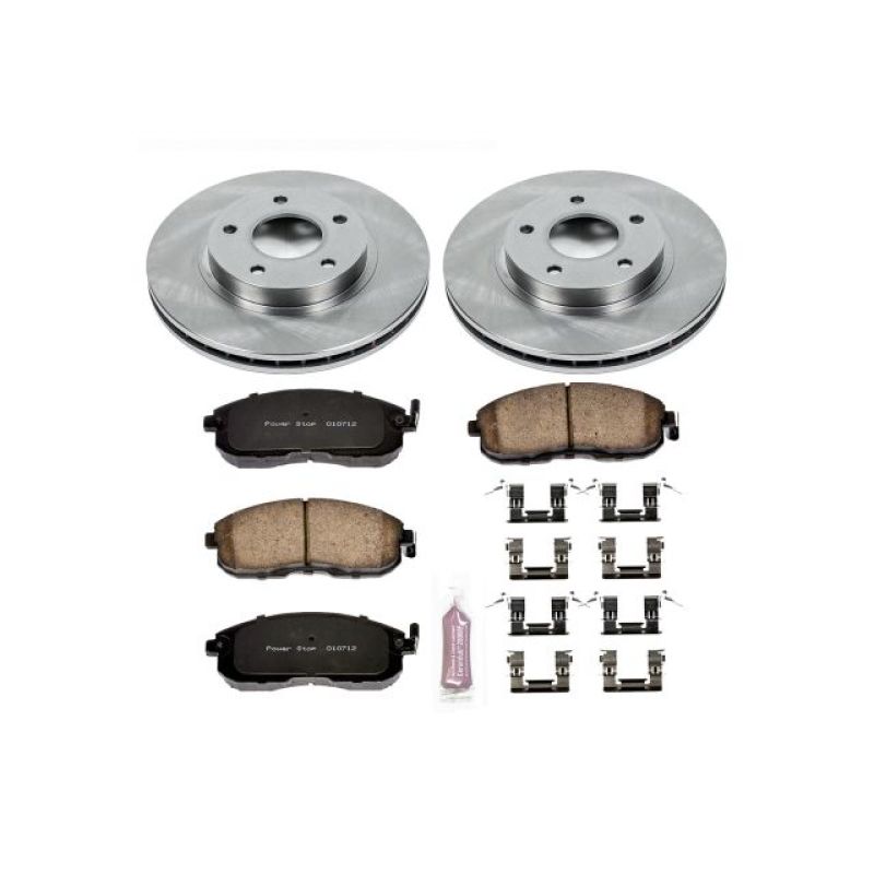 PSB Autospecialty Kit - Power Stop 99-01 Nissan Maxima Front Autospecialty Brake Kit