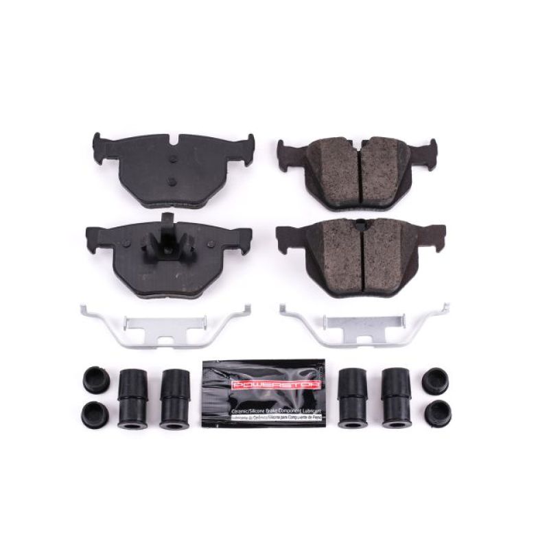PSB Z23 Evolution Brake Pads - Power Stop 2006 BMW 330Ci Rear Z23 Evolution Sport Brake Pads w/Hardware