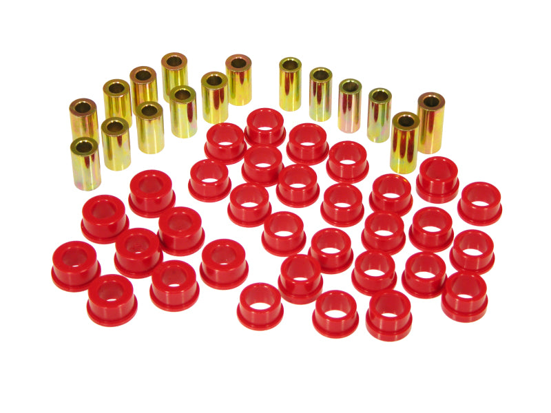 PRO Control Arm Bushings - Red - Prothane 95-98 Nissan 240SX Rear Control Arm Bushings - Red