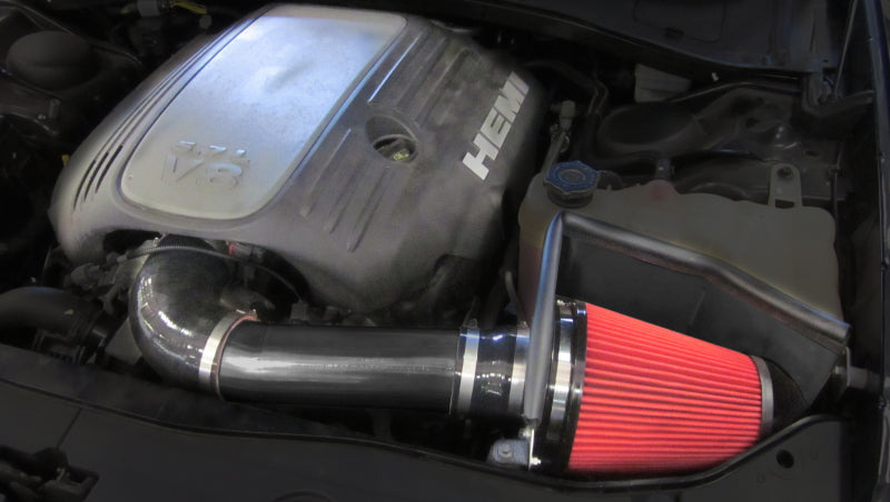 COR Apex Air Intakes - Corsa Apex 11-17 Dodge Charger/Challenger R/T 5.7L V8 DryTech 3D Metal Intake System