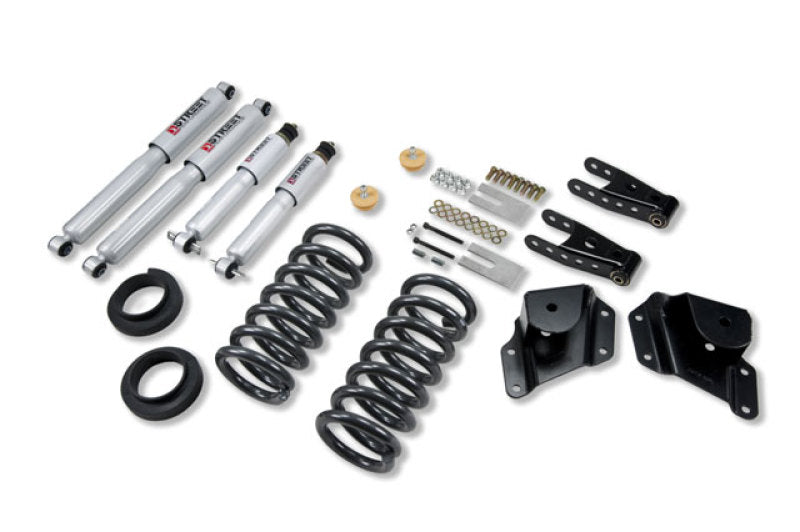 BT Lower Kit w SP Shocks - Belltech LOWERING KIT WITH SP SHOCKS