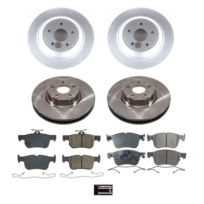 PSB Autospecialty Kit - Power Stop 21-22 Ford Bronco Sport Front & Rear Autospecialty Brake Kit