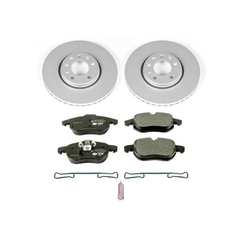 PSB Euro-Stop Kit - Power Stop 03-11 Saab 9-3 Front Euro-Stop Brake Kit