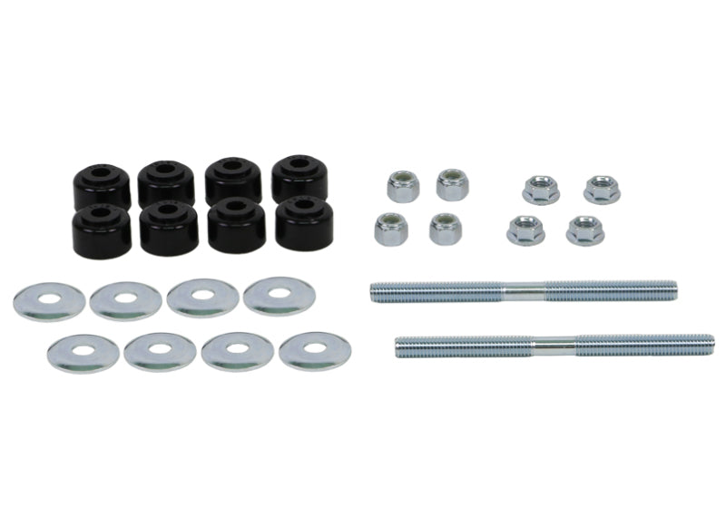 WL Sway Bar Links - Whiteline Plus Universal Sway Bar Link Threaded Rod w/ Poly Bushes 140mm