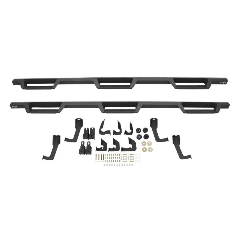 WES Nerf Bars - HDX Drop - Westin/HDX 09-18 Dodge/Ram 1500 Crew Cab (5.5ft Bed) Drop Wheel to Wheel Nerf Step Bars - Txt Black