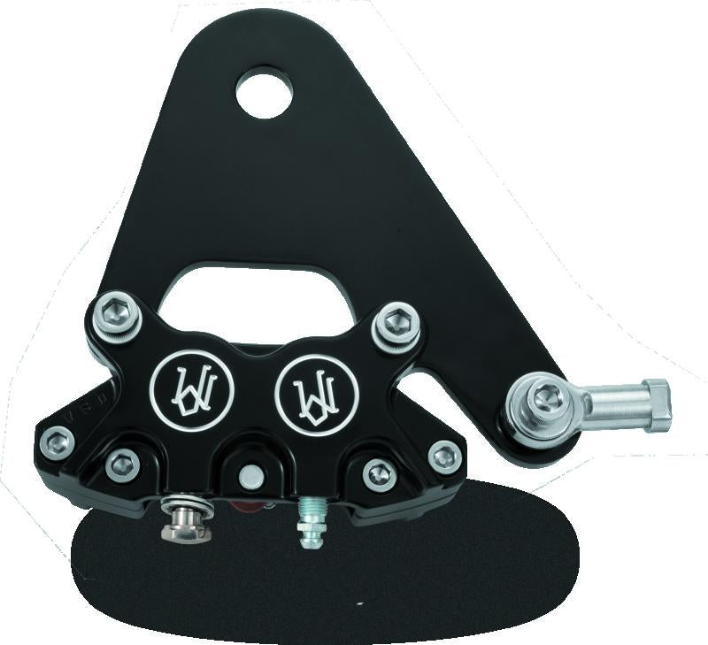 PFM Brake Kits - Performance Machine Rear Brake 125x4R x Stock Disc - Contrast Cut