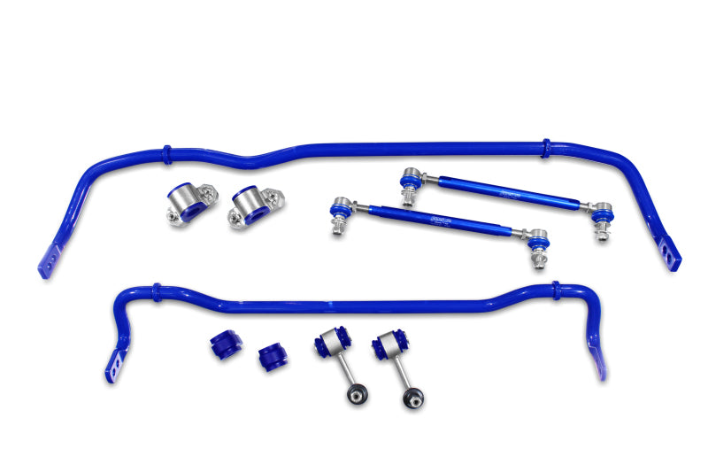 SPR Sway Bar Kits - SuperPro 2015 Audi A3 TDI Prestige Front / Rear 24mm & 22mm Adjustable Sway Bar and End Link Kit