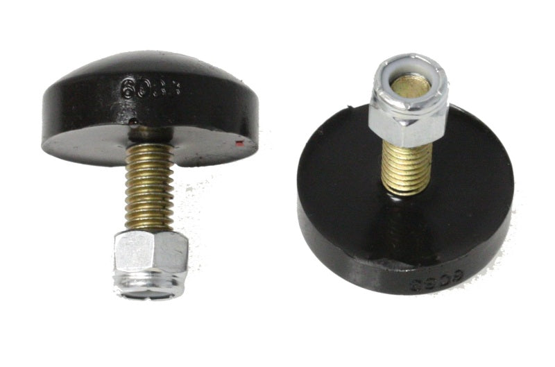 ES Bump Stops - Black - Energy Suspension Universal Black Low Profile Button head bump stop 11/16 inch tall x 1 5/8 inch dia