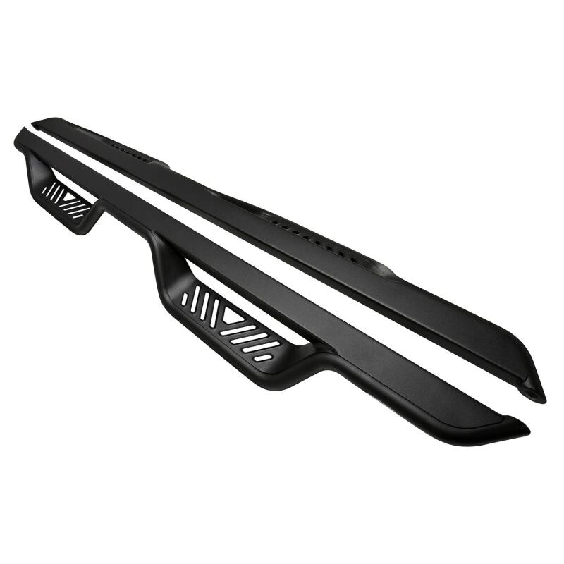 WES Nerf Bars - Outlaw - Westin 05-22 Toyota Tacoma Double Cab Outlaw Drop Nerf Step Bars - Textured Black