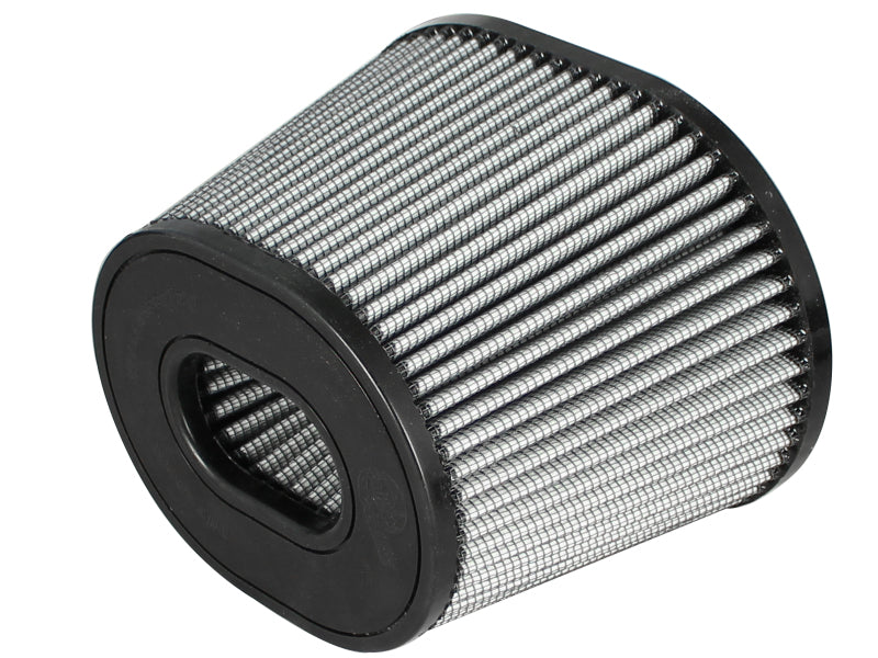 AFE Universal Pro Dry S Filter - aFe MagnumFLOW Pro Dry S Air Filters 4F x (9x6-1/2)B x (6-3/4x5-1/2)T (INV) x 6-1/8 H in