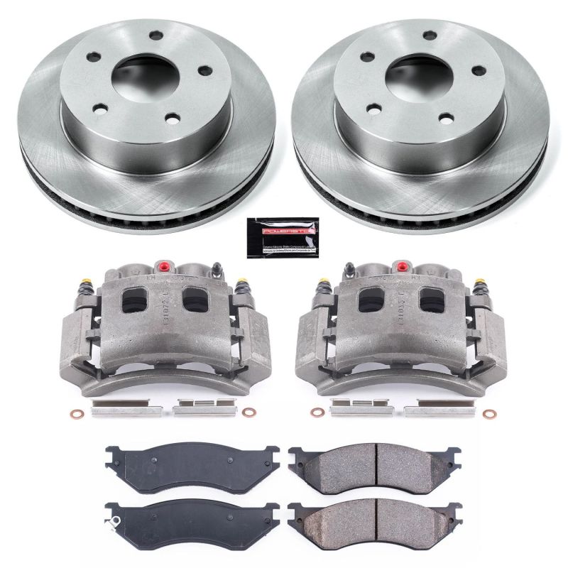 PSB Autospecialty Caliper - Power Stop 00-01 Dodge Ram 1500 Front Autospecialty Kit w/Cals