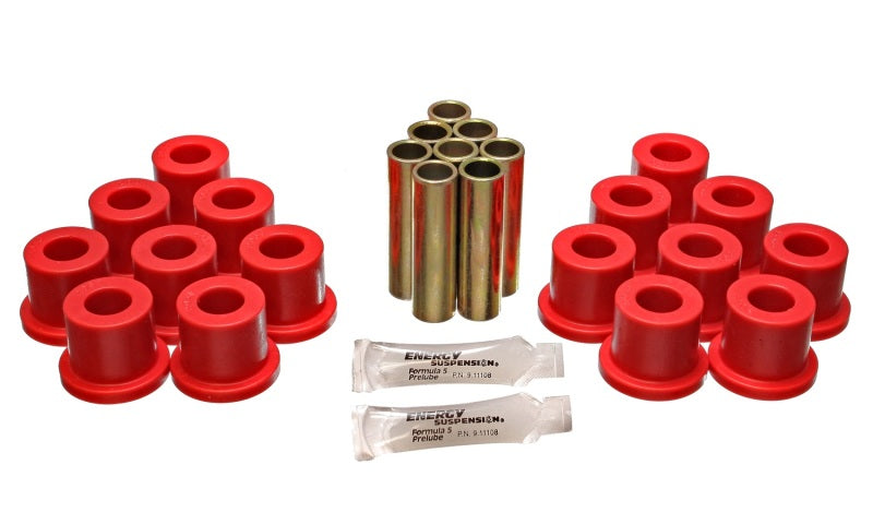 ES Spring/Shackle Bush - Red - Energy Suspension Spring Bushings - Red