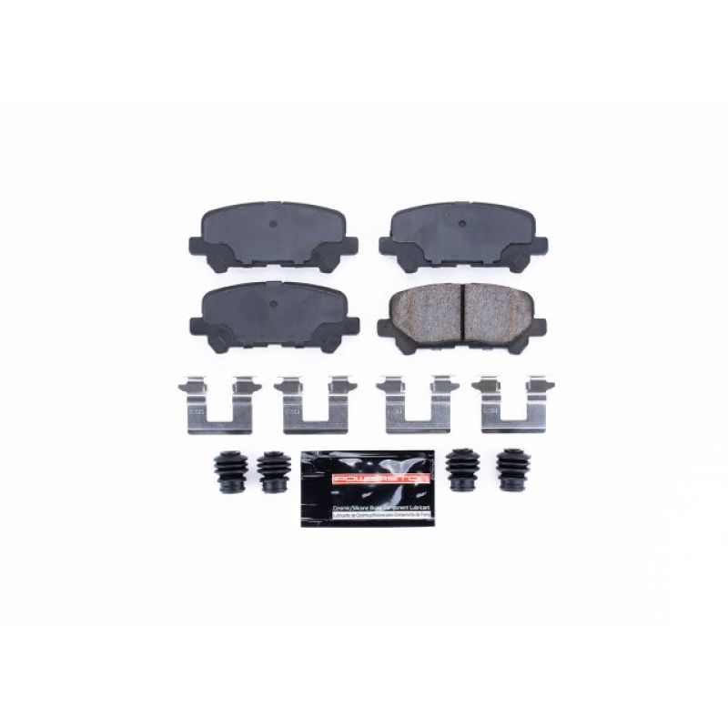 PSB Z23 Evolution Brake Pads - Power Stop 07-13 Acura MDX Rear Z23 Evolution Sport Brake Pads w/Hardware