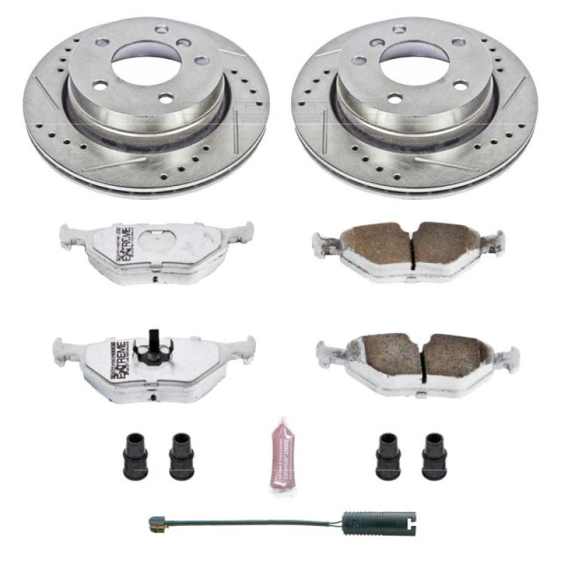 PSB Z26 Street Warrior Kit - Power Stop 98-99 BMW 323i Rear Z26 Street Warrior Brake Kit