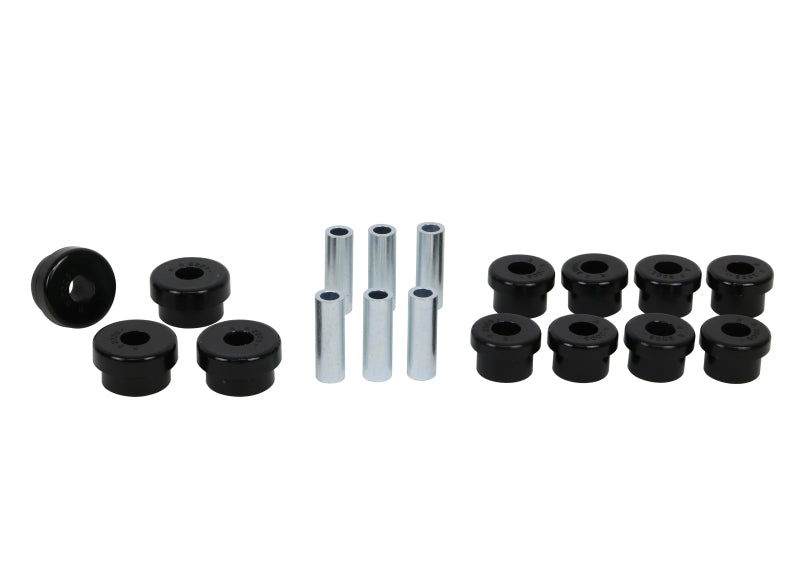 WL Bushings - Control Arm - Whiteline Plus 88-00 Honda Civic / 88-9/95 CRX Rear Control Arm - Lower Inner & Outer Bushing Kit