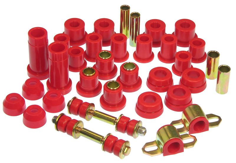 PRO Total Kits - Red - Prothane 89-94 Toyota Truck 2wd Total Kit - Red