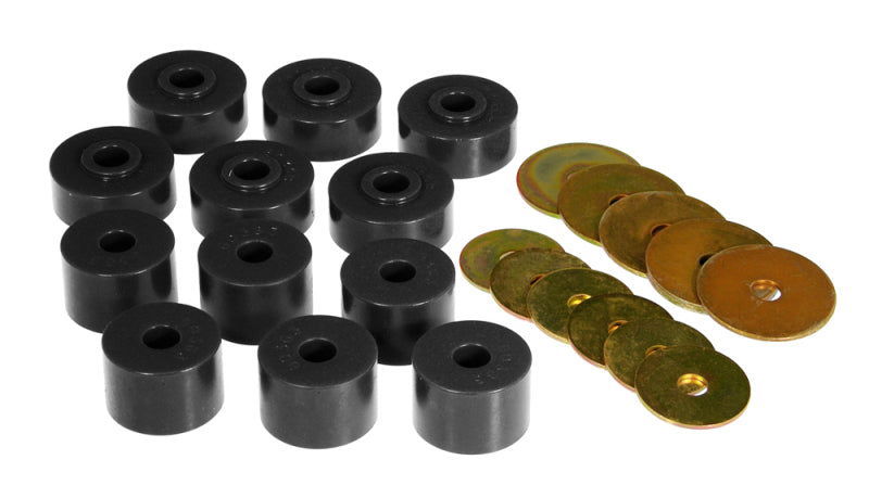 PRO Body/Subframe Bush - Blk - Prothane 79-87 Datsun D50 Body Mount - Black