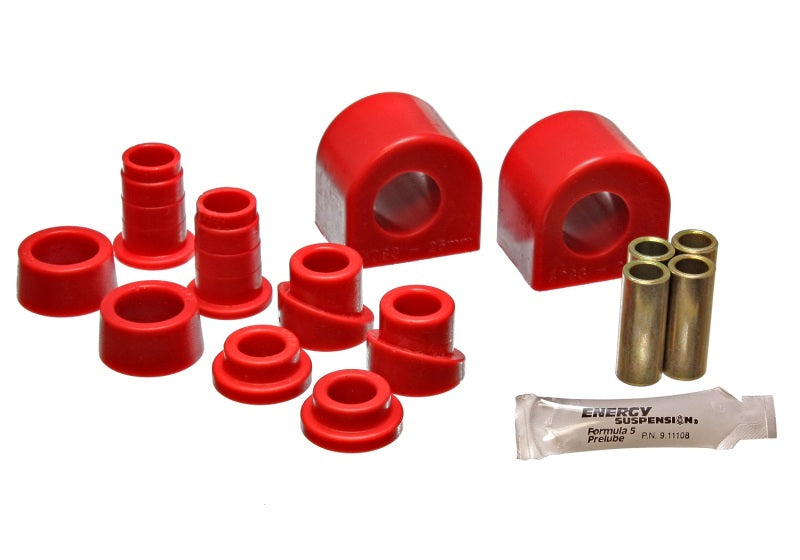 ES Sway Bar Bushings - Red - Energy Suspension 26Mm Corvette Front Stab Bar - Red