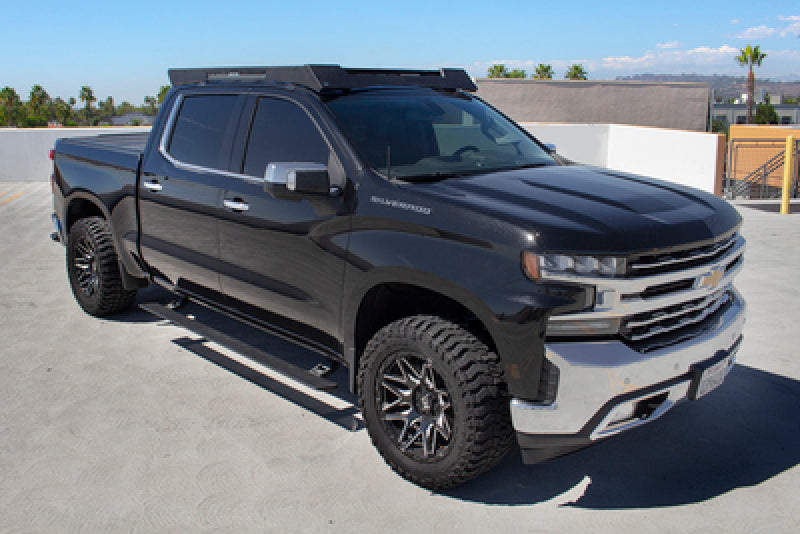 GOR RealTruck VoltStep Running Boards - RealTruck 19-25 Chevy Silverado 1500 CC 4dr VoltStep Electric Running Board Kit - Tex. Blk