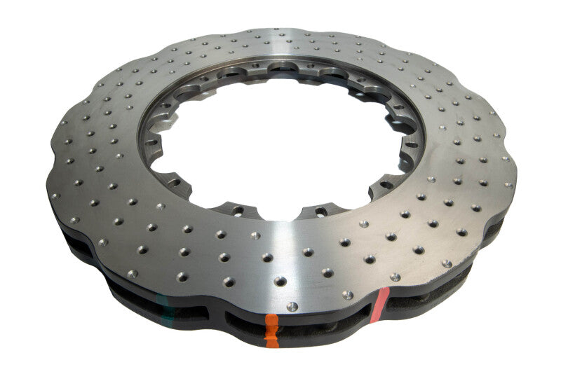 DBA 5000 Slot&Drill Rings - DBA 08-19 Audi R8 (w/Iron Rotor) Front 5000 Series Drilled & Slotted Ring