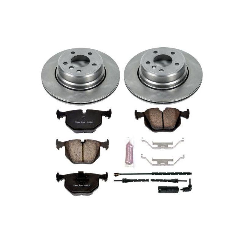 PSB Autospecialty Kit - Power Stop 02-06 BMW X5 Rear Autospecialty Brake Kit