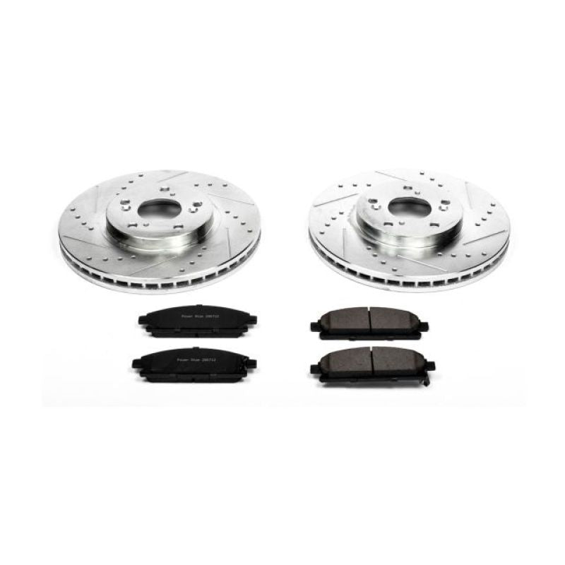 PSB Z23 Evolution Kit - Power Stop 03-06 Acura MDX Front Z23 Evolution Sport Brake Kit