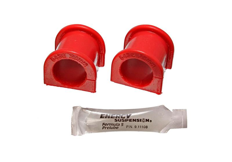ES Sway Bar Bushings - Red - Energy Suspension 99-00 Honda Civic Si Red 26mm Front Sway Bar Bushings