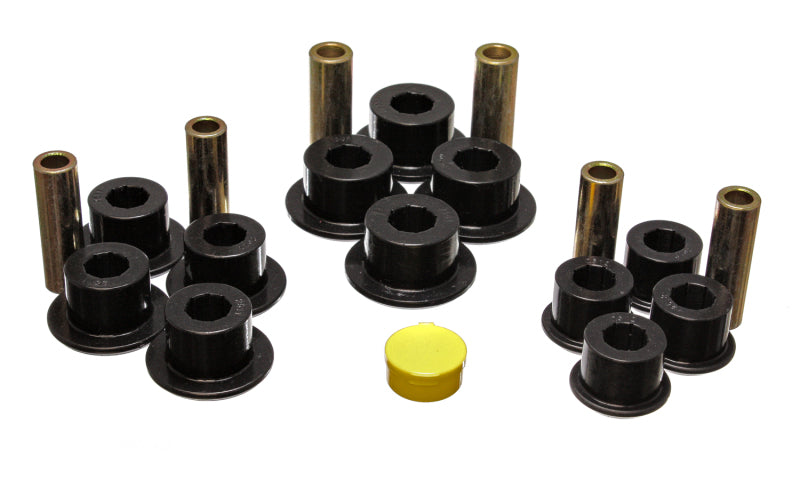 ES Spring/Shackle Bush - Black - Energy Suspension Chevy Rear Leaf Spring Set - Black