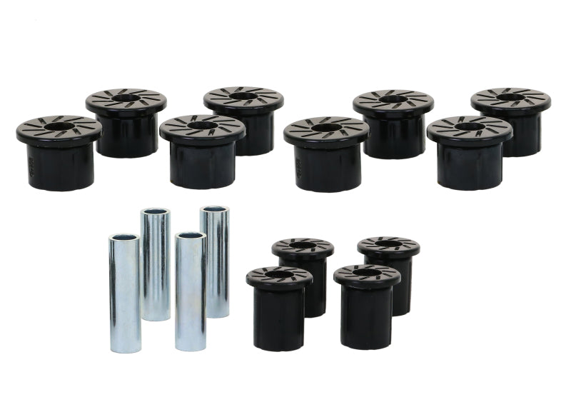 WL Bushings - Other - Whiteline 89-95 Toyota Pickup / 01-04 Toyota Tacoma Rear Leaf Spring Shackle Bushing Kit