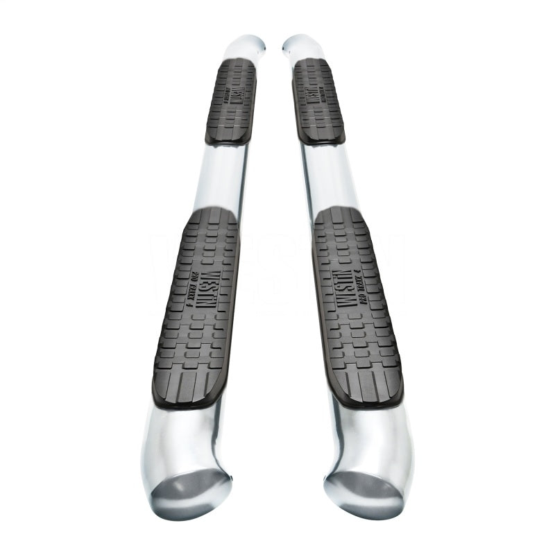 WES Nerf Bars - PRO TRAXX 4 - Westin 21-22 Ford Bronco (4-Door) PRO TRAXX 4 Oval Nerf Step Bars - Polished