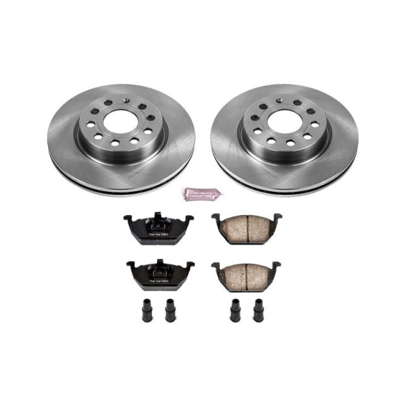 PSB Autospecialty Kit - Power Stop 11-15 Volkswagen Jetta Front Autospecialty Brake Kit