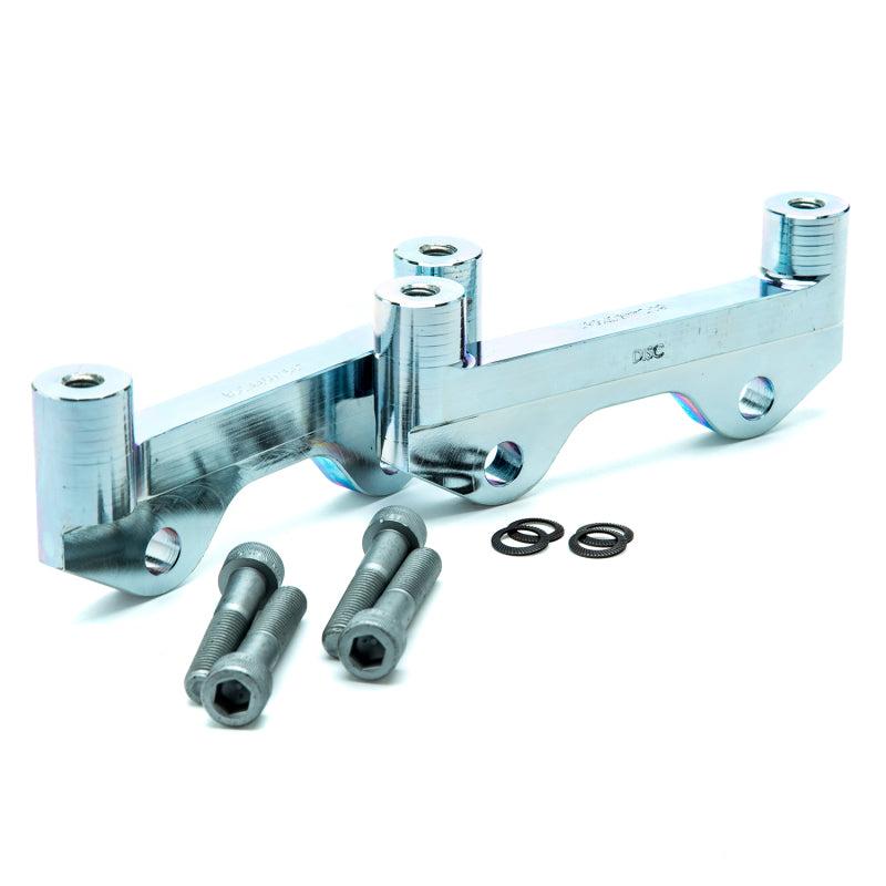 ALC Rear Brake Kits - Alcon 2007+ Jeep JK w/ 6x5.5in Hub 355x22mm Rotor 4-Piston Calipers Rear Brake Upgrade Kit - Red