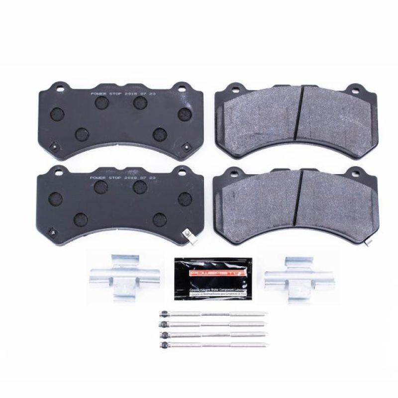 PSB Track Day Brake Pads - Power Stop 09-18 Nissan GT-R Front Track Day Brake Pads